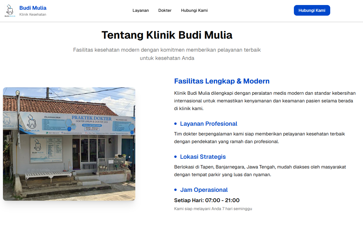 Website Klinik Kesehatan